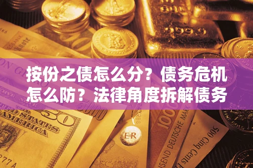武汉按份之债怎么分？债务危机怎么防？法律角度拆解债务分配与风险自保指南