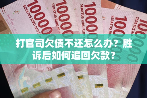 武汉打官司欠债不还怎么办？胜诉后如何追回欠款？