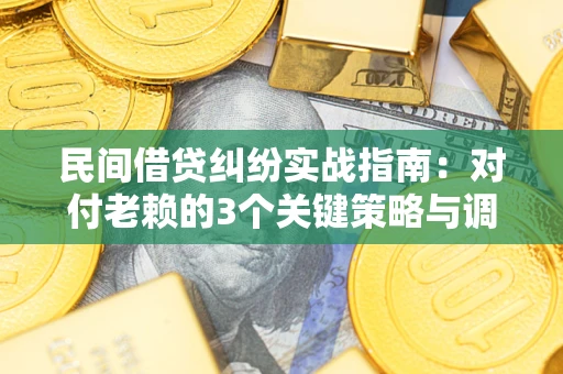 武汉民间借贷纠纷实战指南：对付老赖的3个关键策略与调解盲区解析